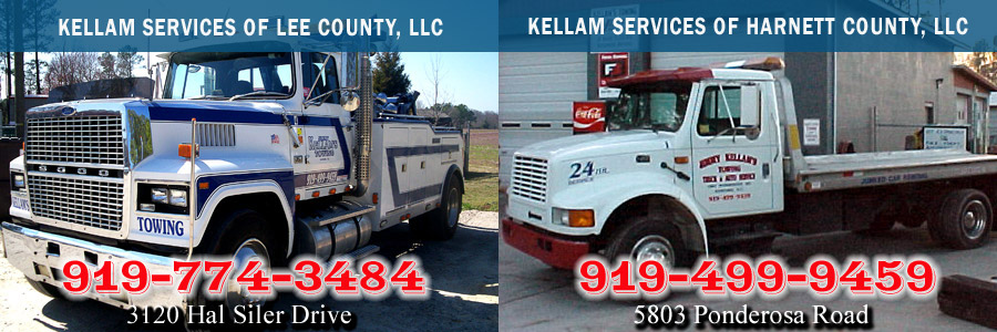 Kellam Services of Lee County - (919) 774-3484 and Kellam Services of Harnett County - (919) 499-9459
